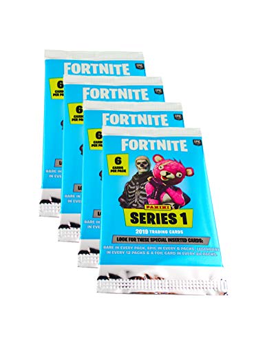Preisvergleich Produktbild Fortnite Trading Cards Serie 1 (2019) - 4 Booster (24 Karten)