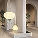 Paper Floor Lamp, Noguchi Style Paper Floor Lantern Lamp, Japanese Minimalist Akari Floor Lamp with 3-Color Temperature Standing Lamps Wabi Sabi Decor for Bedroom, Living Room(Bulb Included)