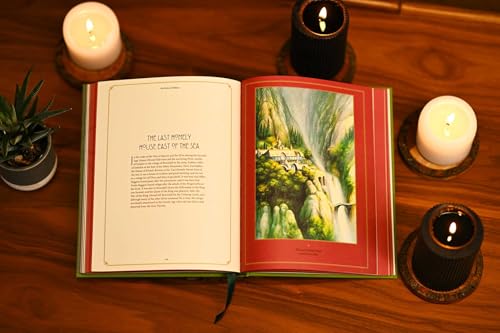 Image of Atlas of Tolkien Deluxe Edition - Tolkien Reference Book for All Ages, Illustrated Lord of the Rings Guide, Maps of Middle-earth (Deluxe Tolkien)