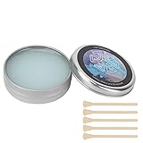 Fácil de aplicar: crema de ungüento reparador de tatuajes con 5 raspadores. El raspador se usa para tomar crema para tatuajes y limpiar las partes del tatuaje, lo cual es conveniente de usar.