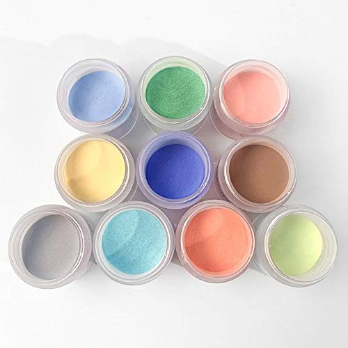 10ml Luminous Nail Powder Fluorescent Art Pigment Dipping Glitter Decoration Natural Dry NO Lamp Cure Long Last – Bild 5