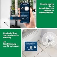 Bosch Smart Home Zwischenstecker kompakt [+M], smarte Steckdose mit Matter, Stromverbrauch messen & Energiekosten senken, App- & Sprachsteuerung, Apple Home, Google Home & Alexa kompatibel – Ansicht 5