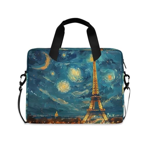 Bolso Maletín para Laptop 13-15.6 Pulgadas ALAZA Van Gogh miniatura 1