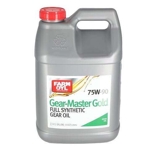 Farm OYL Gear-Master Gold Gear Oil 75W-90 2.5 Gallons fits Fluids/Chemicals/Oil/Additives Gear Oil