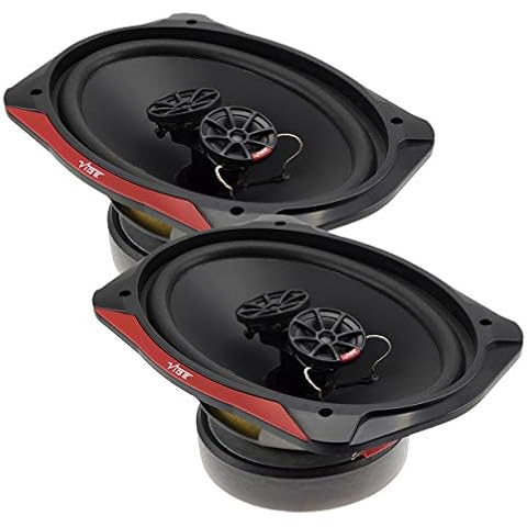 VIBE Audio Slick 6” x 9” Triaxial speaker - 160/480 W (RMS/MAX), Black Cover