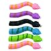 Yardwe 6Pcs Marionnettes À Doigt en Caoutchouc Serpent Figure Doigt Tentacule Marionnettes Jouets de Marionnette de Main Animale Serpent Modèle Tête Doigt Jouet pour Les Tout- Petits