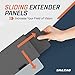 SAILEAD Polarized Sun Visor Sunshade Extender for Car with Polycarbonate Lens, Anti-Glare Car Sun Visor Protects from Sun Glare, Snow Blindness, UV Rays, Universal for Cars, SUVs