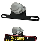 DUNTUO LED License Plate Light [+Bracket Mount] Number plate lamp Trailer Light Waterproof 12V/24V D