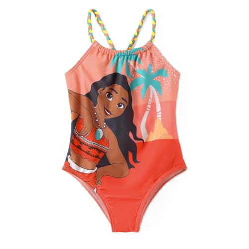 Image of Disney Stitch Marvel Frozen Elsa Girls Swimsuits UPF 50+ One Piece Bathing Suits Sport Summer Swimwear for Kids Size 3-13Y