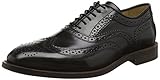Hudson, Herren Heyford Brogue Schnürhalbschuhe, Schwarz (Schwarz), 42 EU (8 UK)