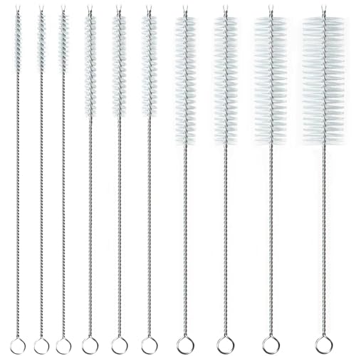 8 Inch Straw Cleaning Brush Set (10 Pieces)