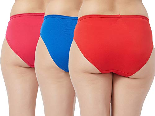 Image of Fruit of the Loom Women's Bikini(Colors and Prints May Vary) (Pack of 3)