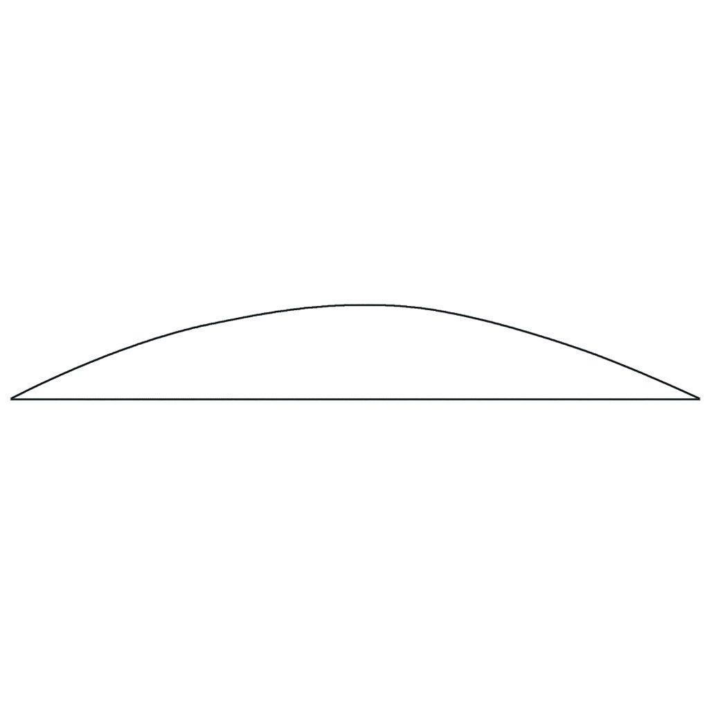 Gateway 5 1/2" Magnum Feathers 50 Pack - White