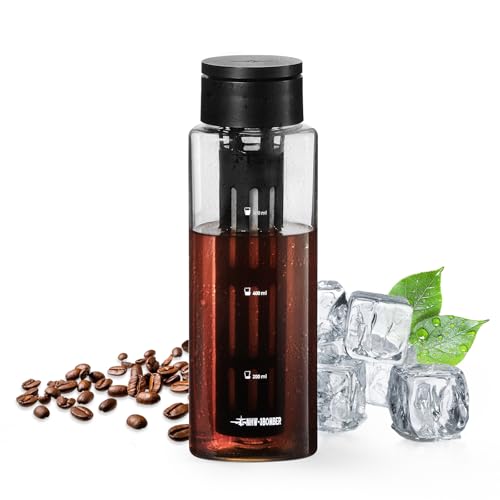 MHW-3BOMBER Cold Brew Coffee Maker Iced Coffee Tea Pitcher - 20oz...