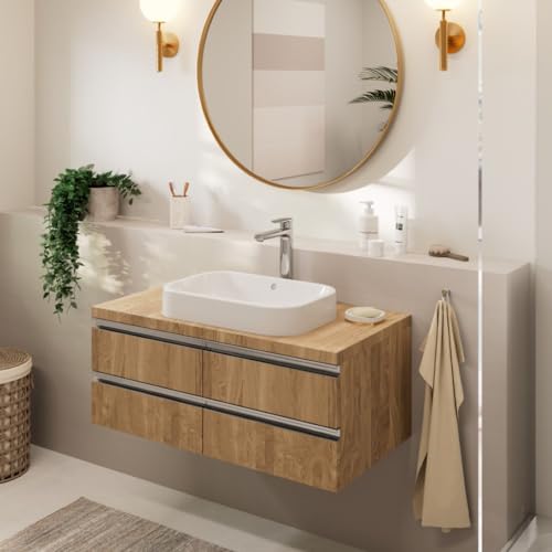 hansgrohe Vernis Blend, Wash Basin Mixer Tap without Drain, Bathroom Tap with Spout Height 190 mm - Image 2