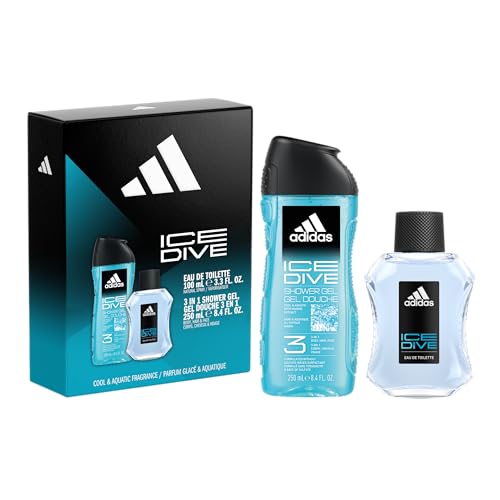 adidas Ice Dive Giftset including an Eau de Toilette and Shower...