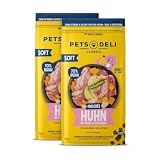 Pets Deli Classic Soft Trockenfutter Huhn & Kürbis für Hunde, 2x6kg