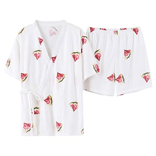 Home bathroom convenience Sleepwear Suit for Xiamei Sweet Short-Sleeved Housewear, 170 (XL) Home bathroom convenience Sleepwear Suit for Xiamei Sweet Short-Sleeved Housewear, 170 (XL)