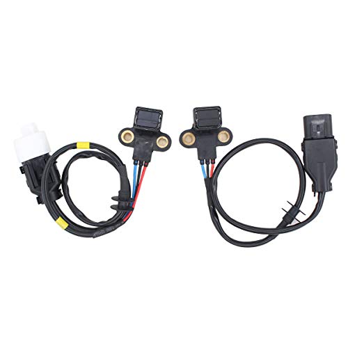 NewYall Set of 2 Engine Crank Crankshaft Position Sensor