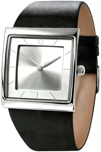 SIBOSUN Mens Watch Men's Square Watches for Men Fashion Minimalist Quartz Wrist Square Watches
