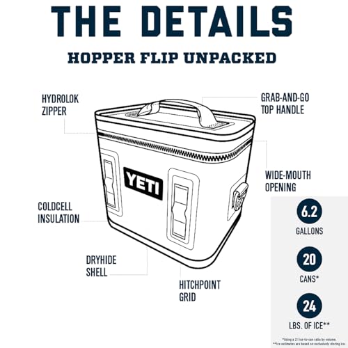 YETI Hopper Flip 18 Portable Soft Cooler - Image 3