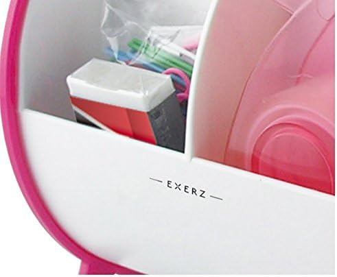 EXERZ Desk Organiser/ Pen Holder/ Desk Tidy incl. Stationery Accessories (EX8986 Pink)