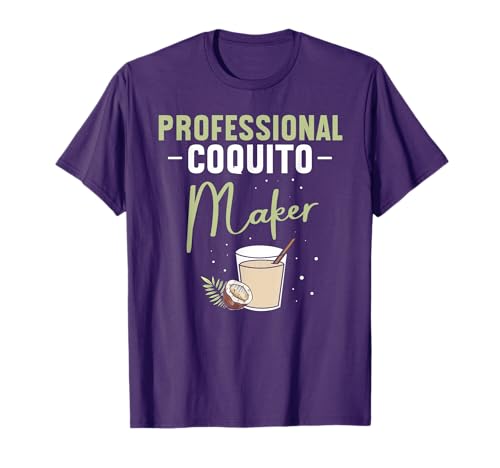 Coquito Christmas Coquito Maker Puerto Rican Christmas T-Shirt
