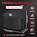 Zettum BBQ Cover 165 CM - 7131 Grill Barbecue Cover for Weber Genesis 400 Series 4 Burner Gas Grill Heavy Duty & Waterproof, PU Cover for Weber Genesis E435, E410, E440 (Not Fit 2022 Genesis E-435)