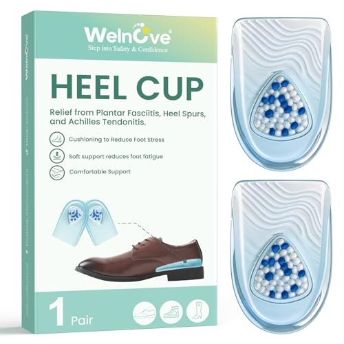 Gel Heel Cups for Heel Pain Relief