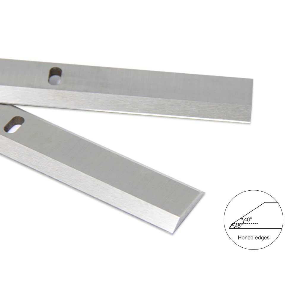 2 sztuk/zestaw ostrze strugarki HSS 332 x 18,2 x 3,2 mm grubość stali szybkotnącej podwójne ostrza strugarki do narzędzi do obróbki drewna RBI 812