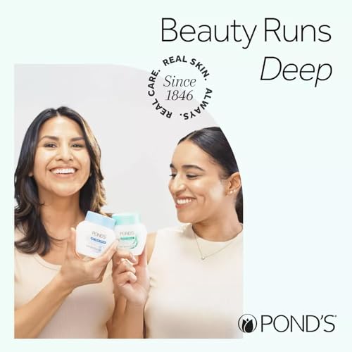 Pond’s Cold Cream Cleanser | 2 sztuki (99 g / 3.5oz/3,5 uncji) | Krem nawilżający, głęboko oczyszczający, demakijażu