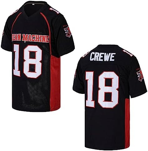Kekambas Men's #18 Paul Crewe Mean Machine The Longest Yard Movie American Football Jersey Stitched