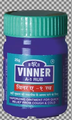 Shreejee Vinner Relief From Cold, Cough, Blocked Nose, Headache, Body ache, Muscular stiffness and Breathing difficulty (25 GM)(Pack of 4)