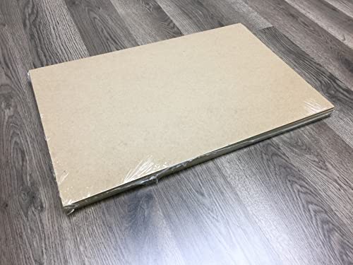 Studio 12 Chipboard Sheets. Medium Weight. Natural Kraft Brown. Great For Model Building, Scrap Booking, Creative Projects And Protecting Valuable Photos And Documents. (5 Sheets)(11" X 17") #TOP2