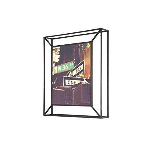 Umbra Matrix Metal Picture Frame, 8 by 10-Inch, Black