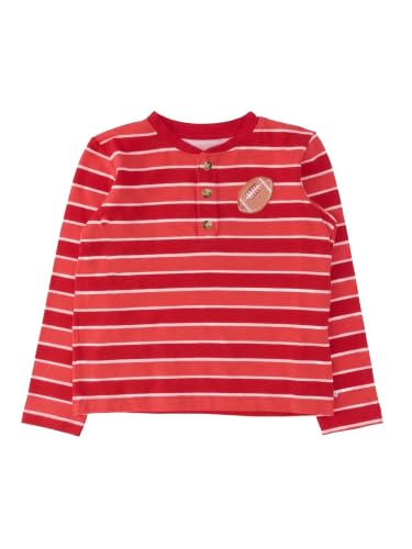 Image of RUGGEDBUTTS Baby /Toddler Boys Long Sleeve Henley Tee - Knit Henley Shirt