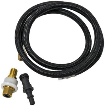 Danco 10340 Faucet Side Spray Hose, Universal, Braided Nylon, 48 In. - Quantity 4