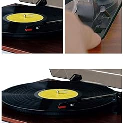 Tourne-Disque en Vinyle, Platine phonographe Vintage avec Haut-parleurs stéréo intégrés prenant en Charge l… - Les Beatles, Paul McCartney, John Lennon, RIngo Starr, George Harrison Tourne-Disque en Vinyle, Platine phonographe Vintage avec Haut-parleurs stéréo intégrés prenant en Charge l… – Image 6