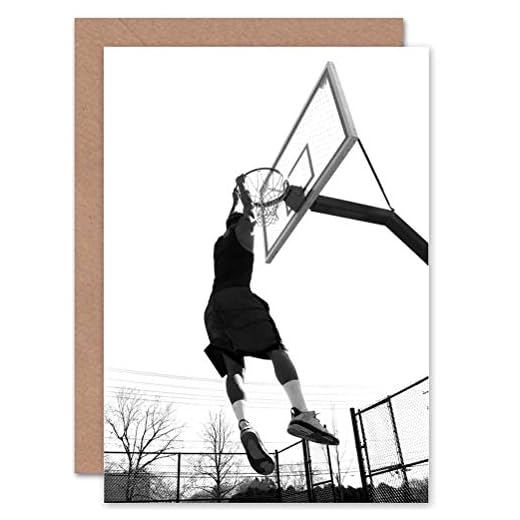 Wee Blue Coo Basketball Hoop Slam Dunk Sport Birthday Sealed Greeting Card Plus Envelope Blank inside Deporte