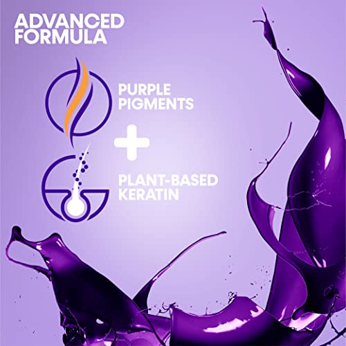 PROVOKE Touch of silver Brighten and Defrizz Purple Serum 100 ml. Neutralise Brassy Tones. Anti Frizz, Seal Split Ends. Plant-Based Keratin. Purple Pigments. For Blonde, Highlighted and Grey Hair - Image 5