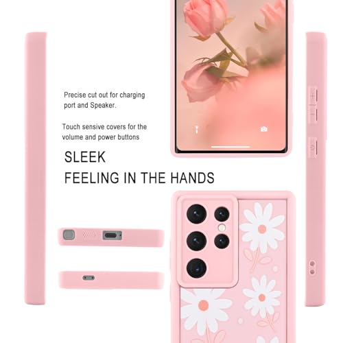 Image of Compatible with Samsung Galaxy S23 Ultra Case, Pink