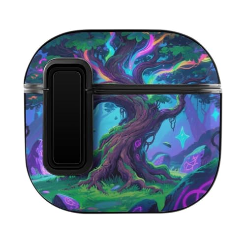 AirPods 4 Case Elf Tree Ear Bud Case with Hanging Rope Hole