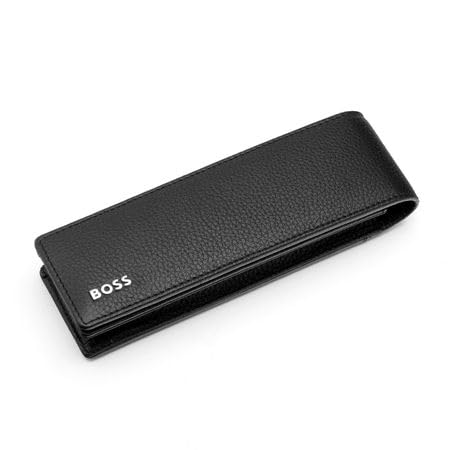 Hugo Boss Etui na przybory piśmiennicze Classic Crained Black