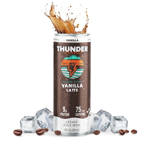 Thunder CoffeeMilk - 11 oz Aussie Style Cold-Brewed Latte Canned