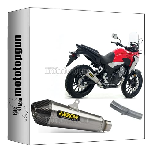 Pot echappement Arrow Honda CB 500 X pour remplacer le silencieux lourd d origine