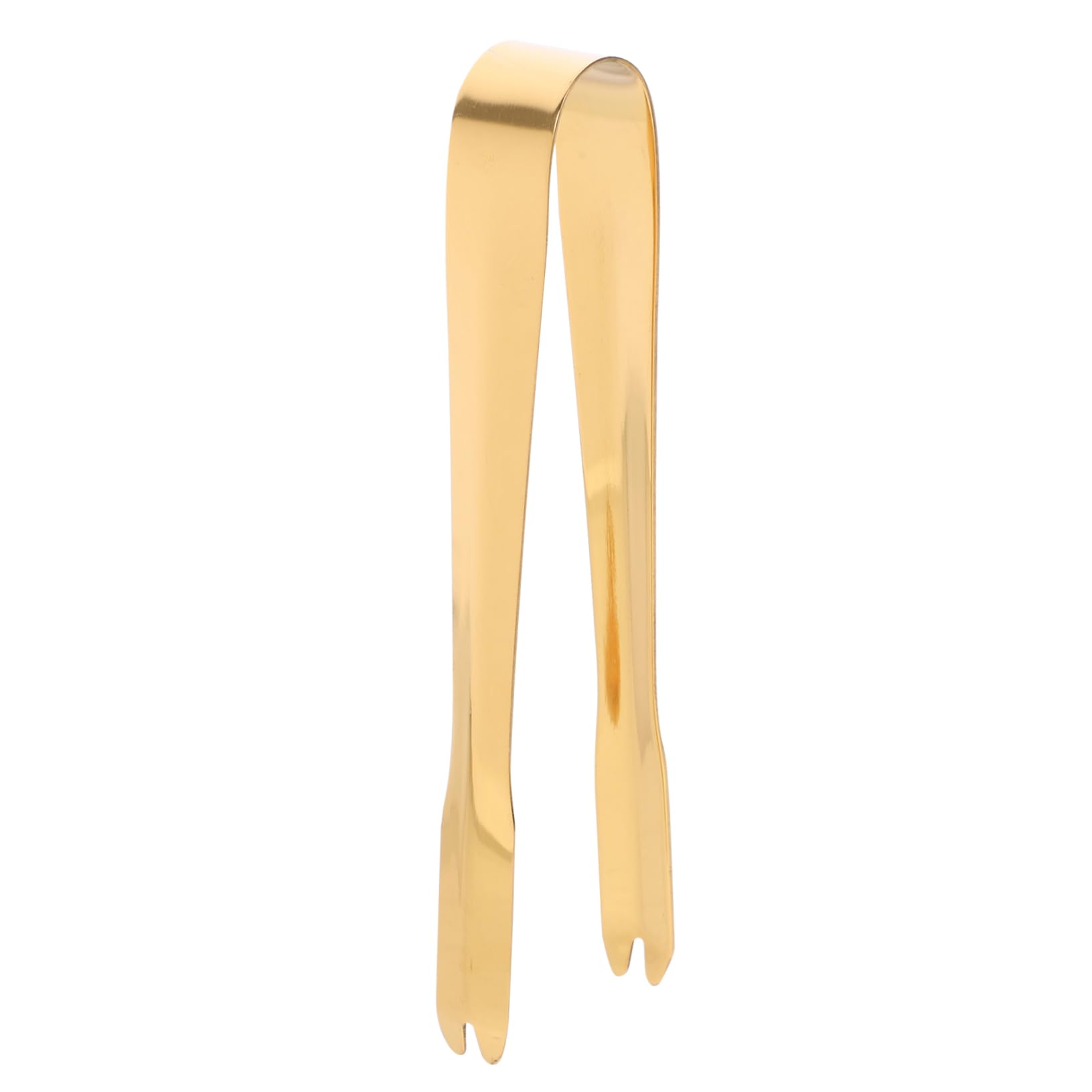 SOLUSTRE 10Pcs Stainless Steel Ice Tongs Multi Purpose Kitchen Bar Serving Utensils for Ice Sugar Cubes and Foods for Parties Picnics