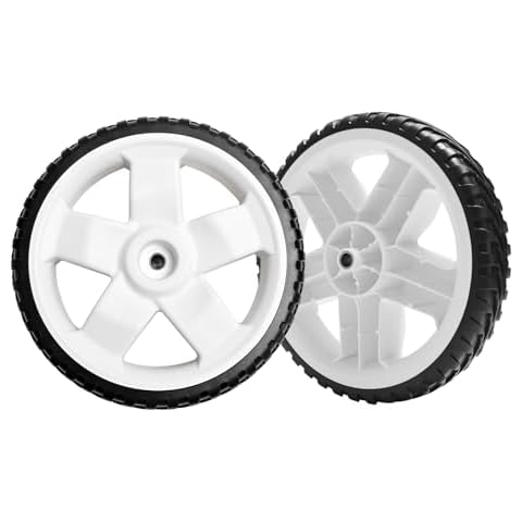 11" Drive Rear Wheels for Toro 137-4837 115-2885 119-0313, Lawn Mower Rear Wheel Tire Compatible with Most Toro Walk-Behind Push Lawn Mower Fits for Toro 20339 20378 20959 21329, 2 PACK Cover