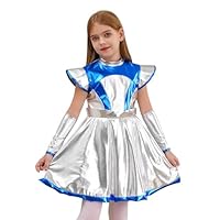 Amazon.co.jp: Agoky キッズ 子供 エイリアン プリンセス ドレス