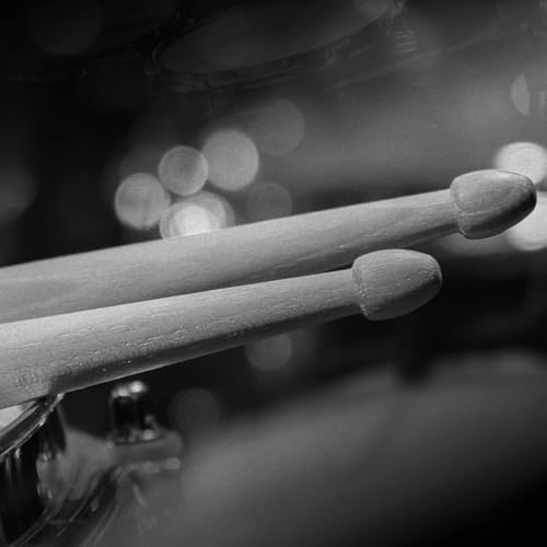 Toyvian 2 pares de baquetas para instrumentos de percusión, baquetas profesionales balanceadas para principiantes, práctica y conciertos miniatura 4