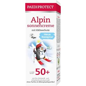 PAEDIPROTECT Alpine zonnecrème voor kinderen en volwassenen 30 ml SPF 50+, zonnecrème gezicht ideaal voor de winter…